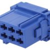 Złącze Automotive Mcp Żeńskie Niebieskie 6Pin 8-968970-1