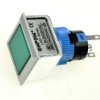 Przełącznik; przyciskowy; LAS1-AWF-11/G; ON-(ON); zielony; podświetlenie LED 12V; zielony; do lutowania; 2 pozycje; 5A; 250V AC;