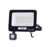 Naświetlacz projektor LED 50W 5000lm 6000K IP65 PIR czujnik ruchu 120D
