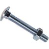 METALMATE MEMCSX1070 Cup Square Hex Bolt & Nut ZP M10 x 70mm Box 25