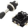 Joystick, Poz. stab: 1, konektory, 2,8x0,5mm W0-MJ-8