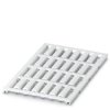Oznacznik na przewody Phoenix Contact UC-WMCO 4,9 (21X5) 0827747, montaż: zaciskanie, 21 x 5 mm, etykiety na arkuszu: 24