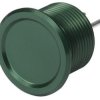 Piezo switch, On-Off, mounting Ø 16 mm, unlit, stainless steel, IP69X, 1241.3001