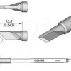 C245941 C245 soldering tip, blade-shaped, C245941/6.0 mm, angled