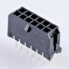 Molex 440671202 Obudowa złącza pin męskiego na PCB, piny: 12, 1 szt.