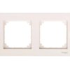 Merten M-Plan Ramka podwójna kremowa MTN515244