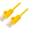 U/UTP6-CCA-100YL Patch cord U/UTP 6 linka CCA PVC żółty 10m 24AWG