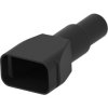 Socket housing, black, 24 poles, for DRC series, DRC26-24BT