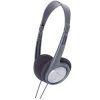 Panasonic RP-HT090E-H on-ear headphones corded grey with volume control