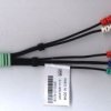 KABEL JACK WTYK 3,5mm (4-POLOWY) + WTYK JACK 2,5MM (4-POLOWY) - 5X GNIAZDO RCA SAMSUNG BN39-01154W 17CM (KABJ354P-SAM-01154W)