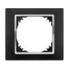 Vestra Ramka Pojedyncza Czarny/Chrom 3871-46