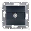 ASFORA Gniazdo antenowe TV końcowe (1dB) antracyt EPH3200171 SCHNEIDER ELECTRIC
