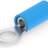 Insulated ring cable lug, 1.25-2.0 mm², AWG 16, 5 mm, blue, 53942-2