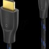 X-PHC031-020 Micro HDMI to HDMI cable, 4K 60Hz, nylon, 2.0 m