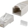 Wtyk teleinformatyczny RJ45 kat.5e FTP z osłonką 68746