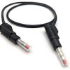 Mueller Electric 22.451-1M-0 Przewód pomiarowy złącze męskie bananowe 4 mm złącze męskie bananowe 4 mm 1 m czarny 1 szt.