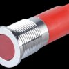 Q14F1CXXR12E Indicator LED, 12 V DC, 14 mm, FASTON, red/BrC