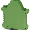 Plastic housing lower part, (L x W x H) 107.3 x 22.6 x 99 mm, green, IP20, 2907101