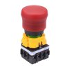 XW1E-LV4TG13Q4MFR 24V illuminated 22mm Emergency Stop Switch 1NO-3NC IDEC