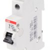 Wyłącznik nadprądowy MCB, Typ K, 1-biegunowy, 6A, 253V, 72V, na szynę DIN, ABB S201-K6, S200