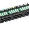 Patch panel telefoniczny, 50 portów UTP kat3, 1U 19