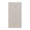 LIVING NOW MY HOME klawisz z symbolem on/off 2mod. piaskowy beż KM01MH2AG