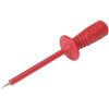 Test probe, socket 4 mm, rigid, 1000 VAC/VDC, CAT II, red, 972327101