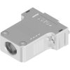 D-Sub connector housing, size: 2 (A), straight 180°, cable Ø 11 mm, ABS, metal, 165X13479X