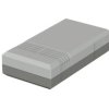 PS enclosure, (L x W x H) 125 x 67 x 30 mm, light gray/agate gray (RAL 7035), IP30, 32123012