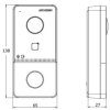 ZESTAW WIDEODOMOFONOWY DS-KIS603-P(C) Hikvision