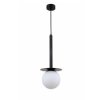 Lampa wisząca Roma 1 czarna LP-1345/1P BK Light Prestige