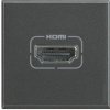 AXOLUTE Gniazdo HDMI 2 modułowy antracyt HS4284 LEGRAND