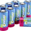 Bateria do aparatu CR-123A Conrad energy CR123 1400 mAh 3 V 10 szt.