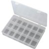 TruComponents PP18-01 Assortment Box 278 x 192 x 43mm - 18 Fixed Compartments