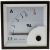 Amperomierz analogowy panelowy AC zakres 0 → 20A wysokość wycięcia: 68mm wartość 10A ±1,5% +50°C RS PRO