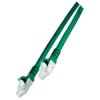 Metz Connect 1308450555-E RJ45 Network Cable CAT 6A Green Metal Foil Shield 0.