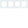 Lumina intense Ramka 4-krotna pozioma biała WL5740