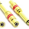 Adapter Wtyk Jack 6,3 Mono Gniazdo RCA Vitalco Przejściówka Jack 6.3 Cinch