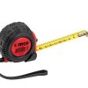 Miara Metrówka Taśma Profesjonalna Zwijana Gumowa Obudowa z Hamulcem 5m