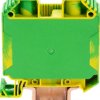 2-wire protective earth terminal, screw connection, 1.5-50 mm², 1 pole, green-yellow, 883-3507