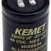 Kondensator 22000 μF 40 V dc Oczko lutownicze KEMET