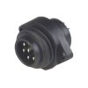Hirschmann CA6GS 6 Pole + Earth Panel Plug