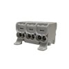 Blok dystrybucyjny - rozdzielczy HLAK 25 (MAG) 3P szary 2xAl/Cu 25mm²+16mm² 1000VAC/1500VDC MAG3253A00