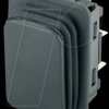 01939.3312-01 Rocker switch, 2-pin, UM, black