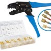 Zestaw Praska do konektorów + zestaw końcówek 600szt. KNZ-ZBAK6-BOX600