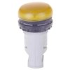 Główka lampki sygnalizacyjnej 22mm żółta M22-LC-Y 216910