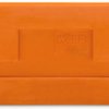 End/Intermediate plate, 2.5 mm, orange for terminal block, 284-328