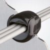Cable gland, 11 mm, Clamping range 3 to 5.6 mm, black, 1104
