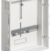 Hager U961N Płyta podpierająca licznik Hager U961N universN 300x250mm Płyta montażowa licznika czysty biały (ral 9010) 1