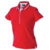 RODI LADY RED POLO IN JERSEY